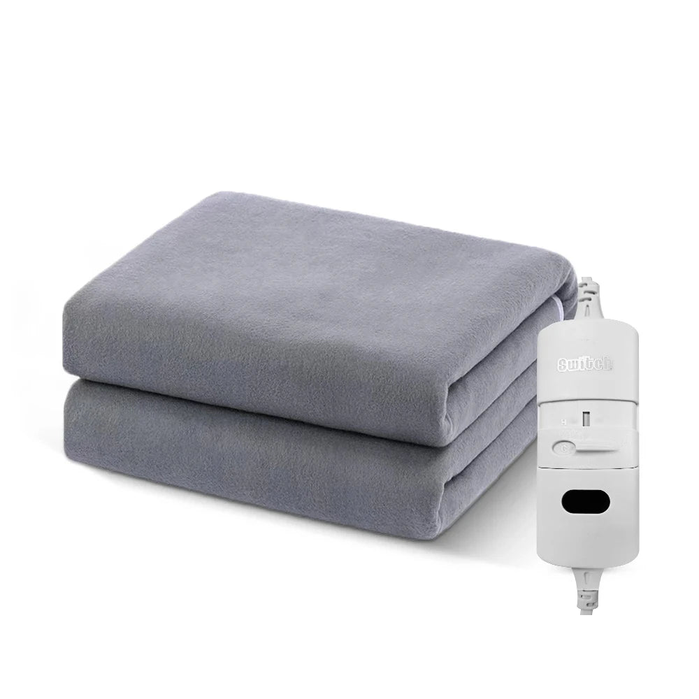 Electric Heating Blanket Automatic Thermostat Double Body Warmer Bed Mattress EU Plug 220V Electric Heated Carpets Mat Pad Econic Blanks